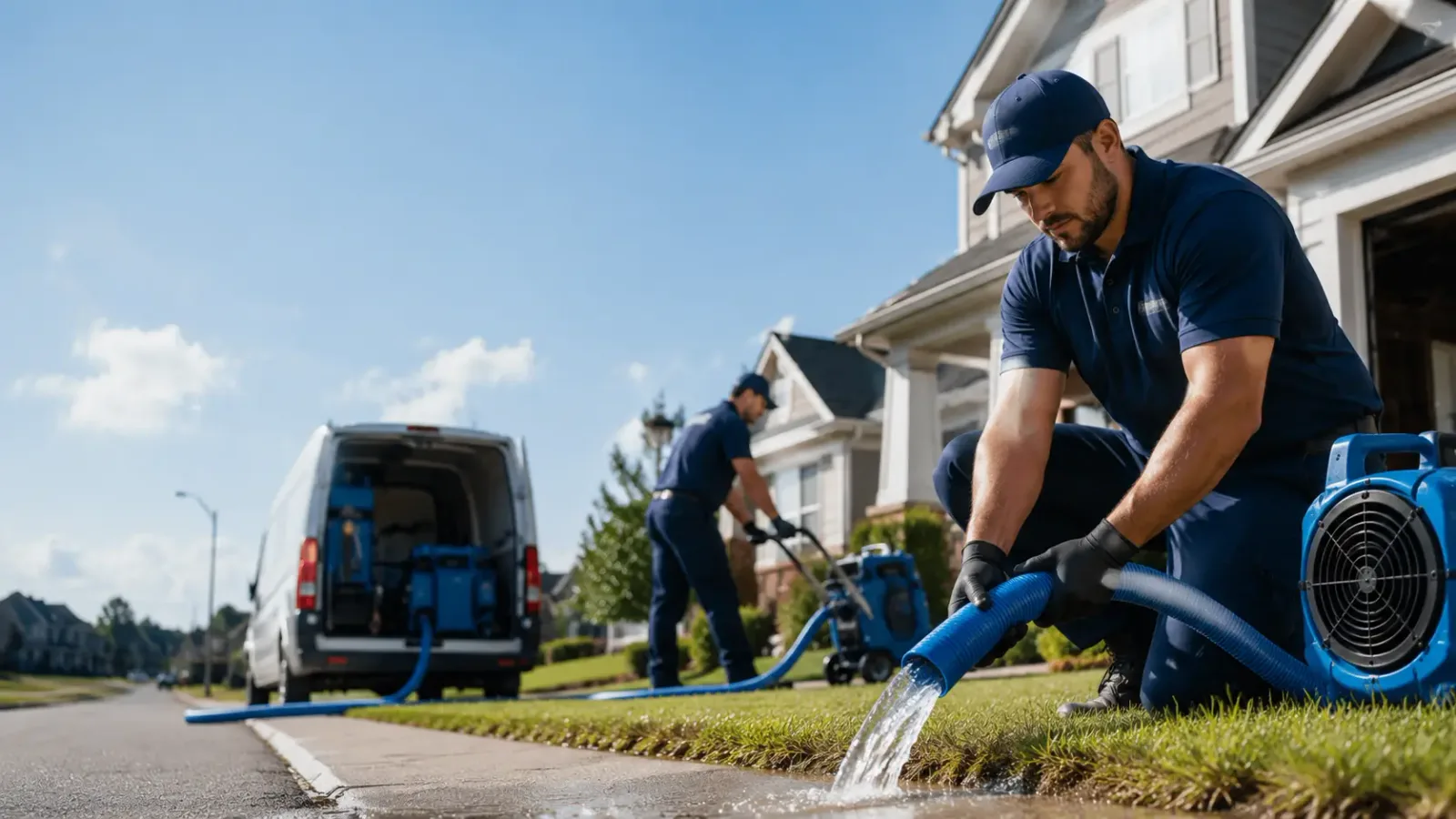 Flood Damage Restoration in Ivor, VA